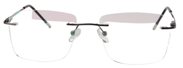 Men Urban Eyeglasses : Kay - Gun - SpecSMART Eye Clinic (Front View)